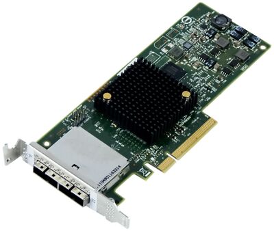 RAID CONTROLLER HP 738191-001 729554-001 8-PORT 6GB/S SAS PCIE 3.0 SAS9207-8E LP