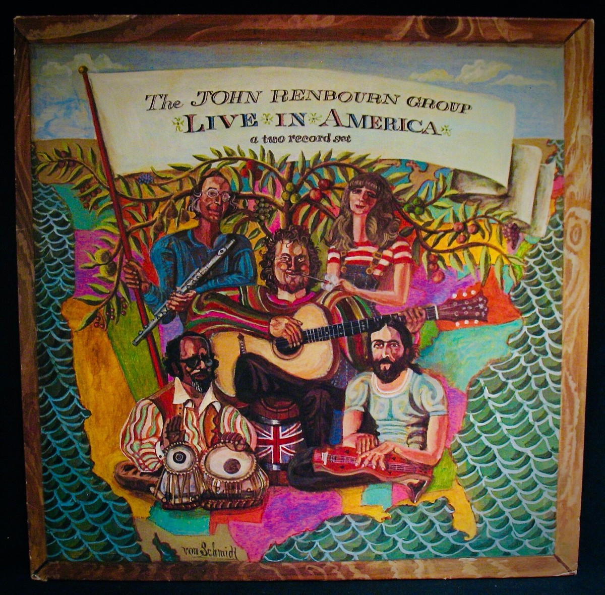 JOHN RENBOURN GROUP~Live In America~English Folk Rock Double Album  