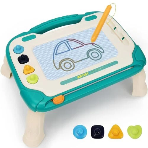 Magnetic Drawing Board for Toddlers 1-3，Toys for 2 Year Old Boy，Writing