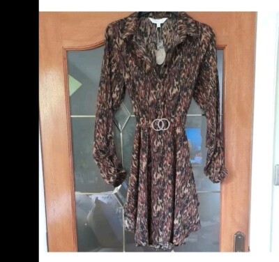 APRICOT HANKY HEM TOP SIZE 10 UK