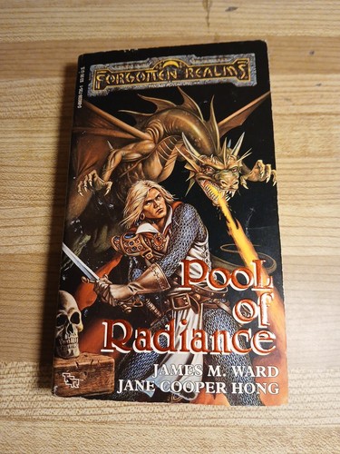 Forgotten Realms Pool Of Radiance Novel By James M. Ward First Printing