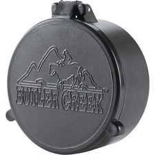 Butler Creek Objective Lens Flip-Open Scope Cover - Black