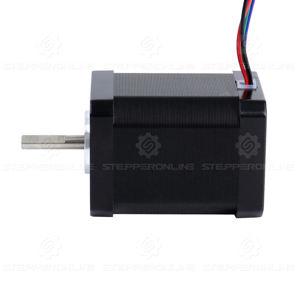 STEPPERONLINE 3PCS Nema 17 Stepper Motor High Torque 85oz.in 42x60mm 2.1A CNC - Image 4 of 4