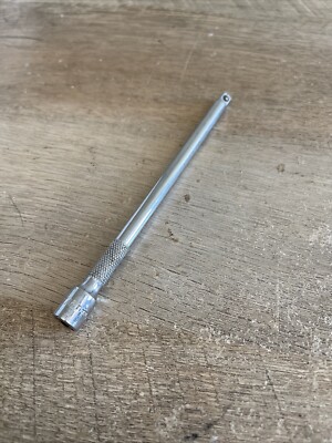 MATCO TOOLS AX6KA 1/4''  CHROME 6''  KNURLED  EXTENSION NICE USED  6 INCH AX6K