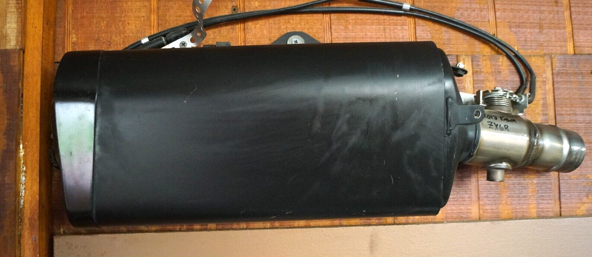 13-17 Kawasaki Ninja ZX-6R 636 ABS Exhaust Muffler Silencer OEM