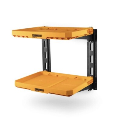 ToughBuilt StackTech 2-Shelf System - Heavy Duty Polymer 10 kg Capacity