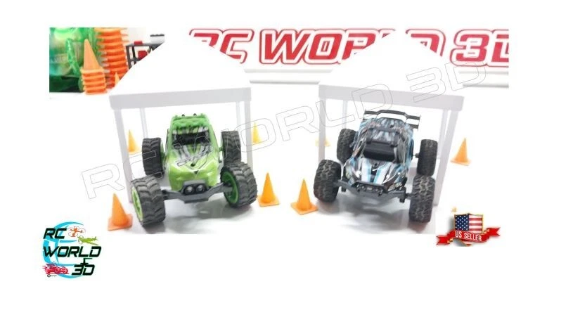 MINI SCALE CANOPY TENT 1:32 SCALE FOR RACING CAR MODEL DIY 3D PRINTED ROOF+LEGS - Image 4 of 4