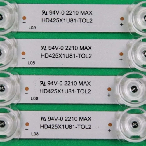 LED Hintergrundbeleuchtungsleiste für Hisense SVH425A11 HD425X1U81-T0L2 43R6E3 43H6500G 43H6570G - Bild 7 von 10