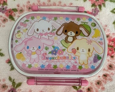 Vtg Sanrio Sugar Bunnies Children's Lunch Box Bento Japan Rare | eBay