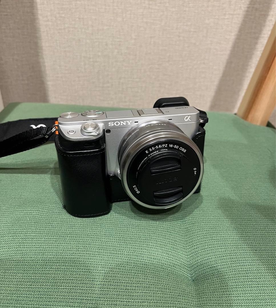 USED SONY α6400 Double Zoom Lens Kit Silver ILCE-6400 Excellent