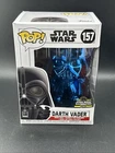 Funko Pop Darth Vader #157 Blue Chrome 2019 Star Wars Celebration Limited 2500
