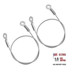 2 PCS Hood Stay Stop Control Cable Set Compatible with Freightliner 2008-2017