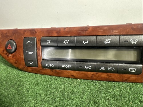 02-06 TOYOTA CAMRY Dash Panel A/C Temperature Heater Climate Control Single Plug - Picture 4 of 12