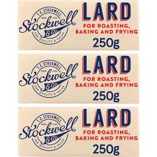 Stockwell Lard 3x250g