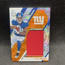 2017 Unparalleled Rookie Stitches Orange /49 Evan Engram Dual Patch 0jq8