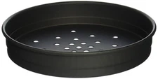 LloydPans Kitchenware 12 Inch Perforated Deep Dish Pizza Pan