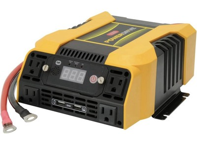 #ad #ad PowerDrive 1500 Watt power Inverter 4 AC 2 USB App with Bluetooth PD1500 $55.00
