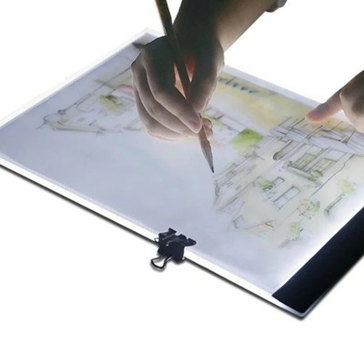 Ultra-thin A4 Size Portable USB LED Artcraft Tracing Light Box Copy Board Bright