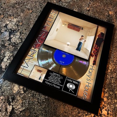 Harry Styles ( Harry's House ) Platinum Music Award Vinyl LP Record CD