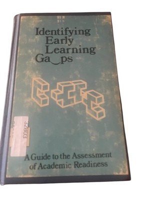 Identifying Early Learning Gaps Barnes Wills 1977 Reprint Academic Readiness