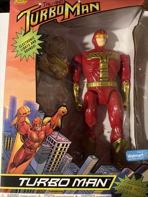 Funko 80-618 Talking Turbo Man Jingle All The Way Action Figure