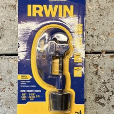 IRWIN Screw Feed Pipe Cutter 1/8-1-1/8 in Cut...