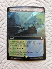 Hinterland Harbor Extended Surge Foil MTG Fallout PIP 1026 NM Unplayed