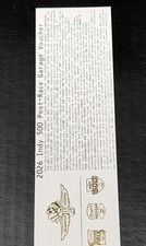 After Race Garage Pass May 24, 2026 Indianapolis 500 Indy Up To 6 Available