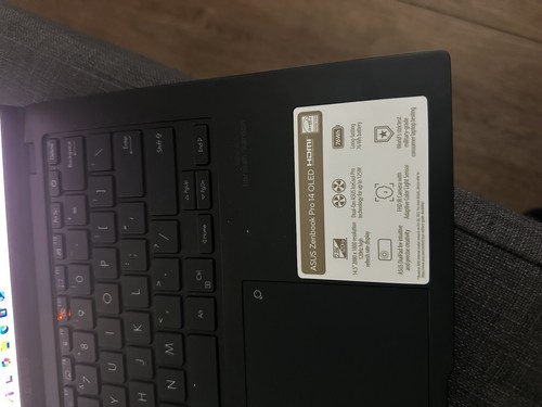ASUS ZenBook Pro 14 14.5 in (1 TB SSD, Intel Core i9 13th Gen 2.60 GHz, 16 GB... - Bild 2 von 14