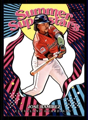 トップス 2025S/S YEAH RIGHT!! 2025 Topps Summer Superstars #SS-12 Jose Ramirez Cleveland