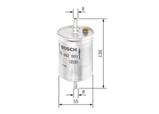 Kraftstofffilter BOSCH F 026 402 001 Leitungsfilter für CITY SMART 450 FORTWO