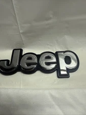 Jeep Compass rear liftgate hatch Chrome emblem badge decal logo OEM Genuine