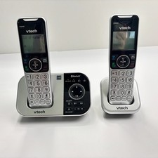 VTECH VS112-2 DECT 6.0 Bluetooth 2 Handset Cordless Phone w/ Answering Machine