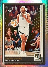 2025 Panini WNBA Donruss Holo Prizm Jackie Young #60 ACES