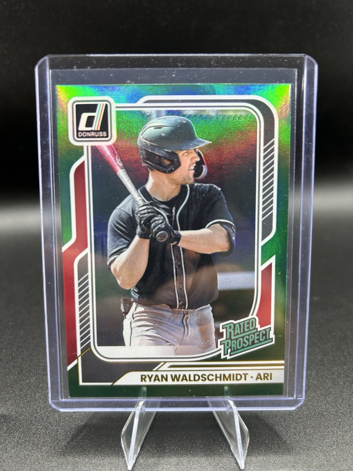 Panini 2026 Donruss Ryan Waldschmidt D-backs Rated Prospect Green Foil /199 #190
