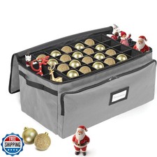 Premium Christmas Ornament Storage Box   Holds up to 72-3  Orname
