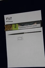 F07 - Grobet-Swiss - Needle File - Flat/Warding Cut No 4 - [14 cm]