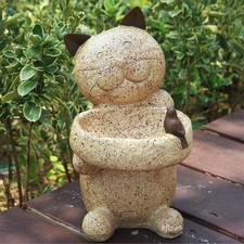 Cat Garden Statues Outdoor Decor,12    Height Cat Garden Sculptures,Christmas ...