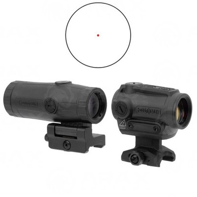 Holosun ARO 2MOA Red Dot Reflex Sight & HM3X Magnifier Optic Combo
