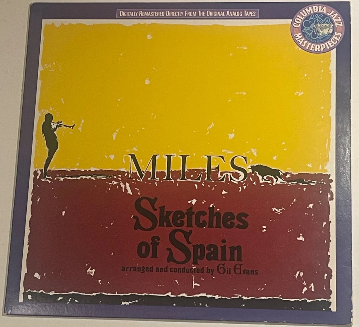 promo Lp MILES DAVIS Sketches of Spain 1986 remaster Columbia CJ 40578 plays NM