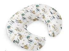 HawSkgFub Watercolor Cute Dragon Fairy Tale Nursing Pillow Cover for Baby Boy