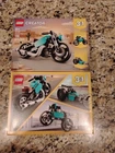 2 X LEGO CREATOR: Vintage Motorcycle (31135)