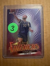 2024 Topps Finest Finishers #F-6 Stephen Curry Warriors