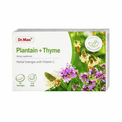 2x Dr. Max Wegerich & Thymian Lutschtabletten 24 Pastillen Hals Komfort Kräuter