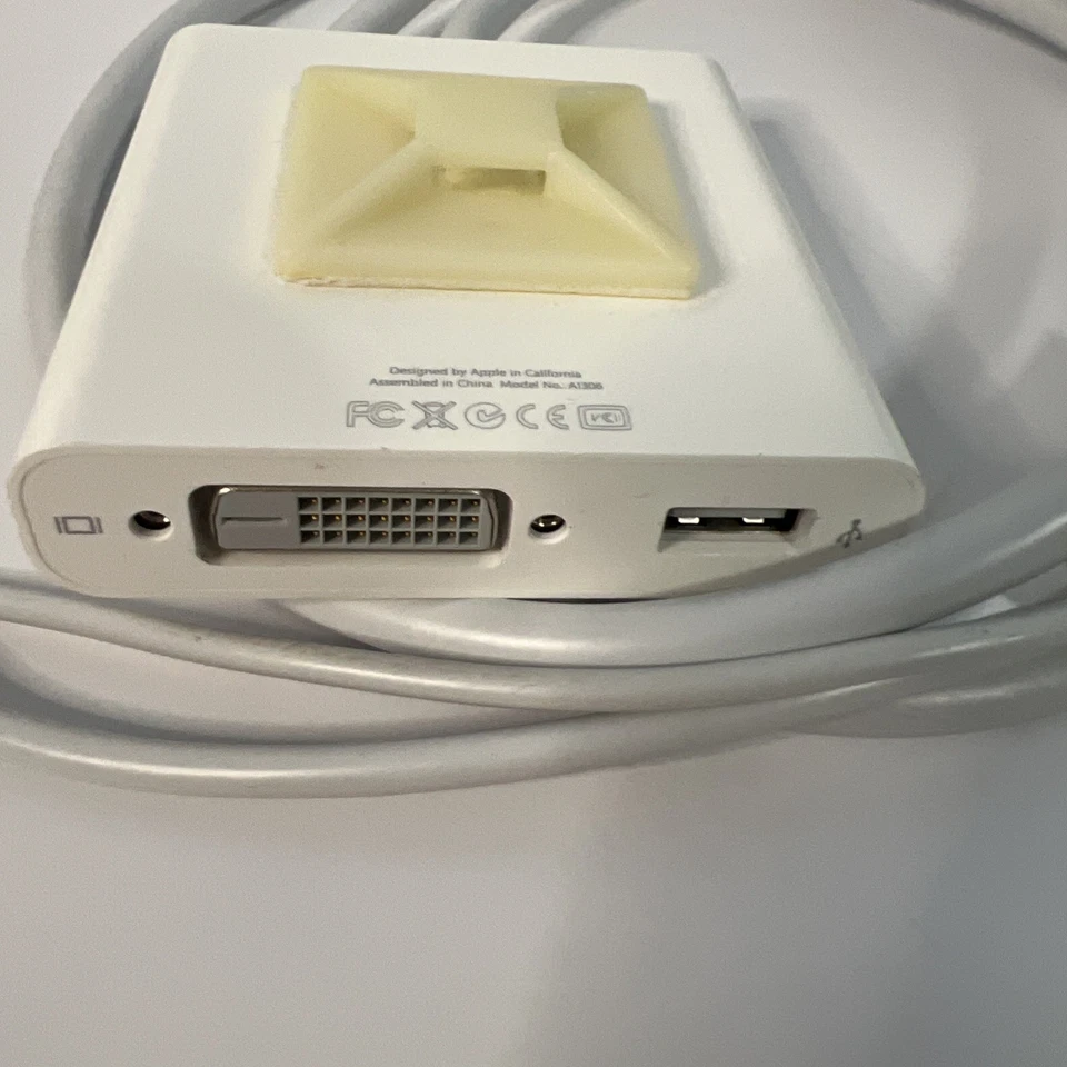 *Genuine OEM* Apple A1306 Mini DisplayPort Dual-Link DVI Adapter Connector Cable - Image 4 of 4