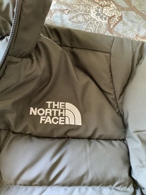 Northface Aconcagua 2  down jacket,  men s small, taupe green NWT 