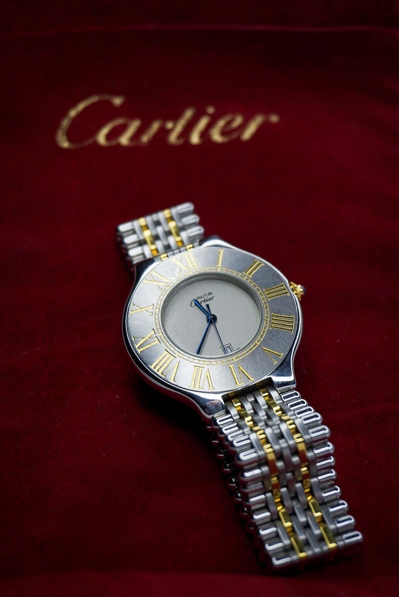 Must de Cartier 21 Round Wristwatches for sale | eBay