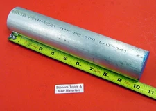 2" ALUMINUM ROUND ROD 6061 BAR 10" long Solid T6511 Extruded Lathe Bar Stock