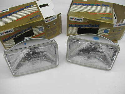 (x2) Wagner H4656LL Long Life Sealed Beam Headlamp Headlight Light Bulb