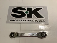 SK 1/2” & 9/16” (SAE) 12 Point Offset Ratcheting Box End Wrench